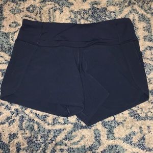 Lulu Lemon Navy shorts
